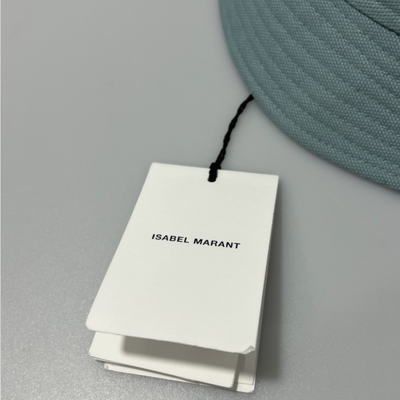 Isabel Marant Bucket Hat Blue Women’s Size 57 - Picture 3 of 5